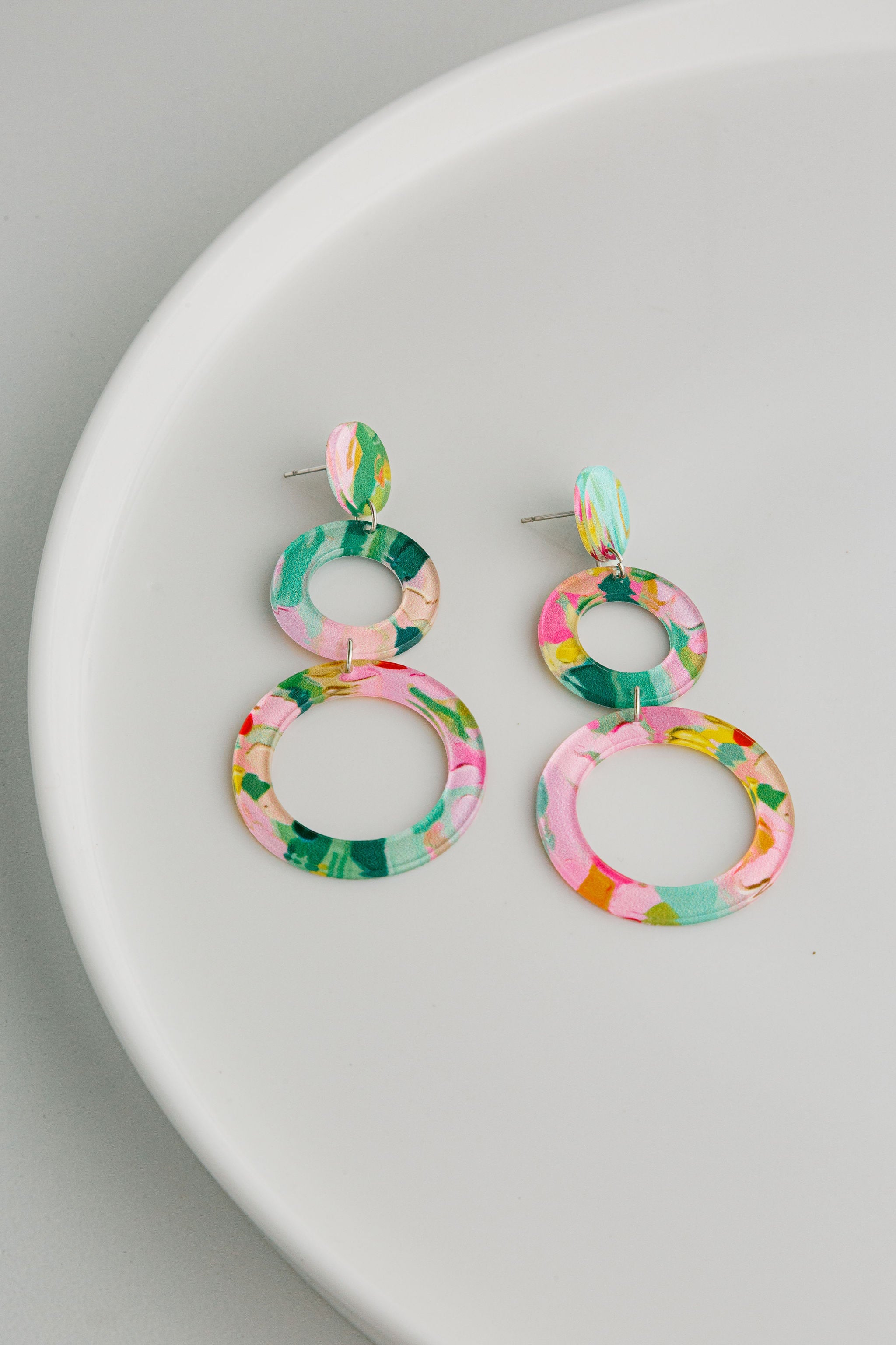 Perspex Earring 7