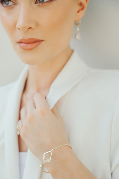 Diamanté & Gold Bracelet