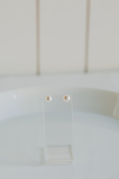 Sterling Silver Freshwater Pearl Studs