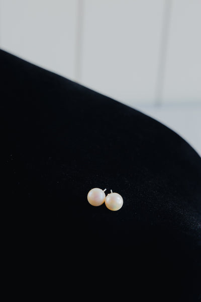 Sterling Silver Freshwater Pearl Studs