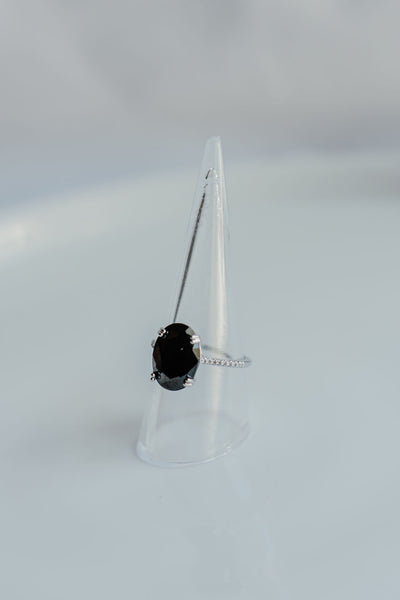 Black Onyx Stone Rings