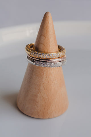 Small Diamanté Ring