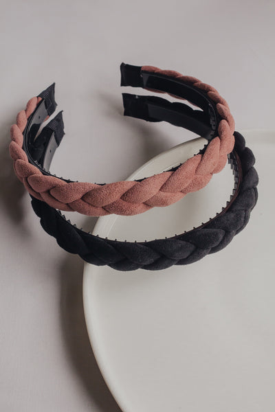 Braided Suede Alice Band