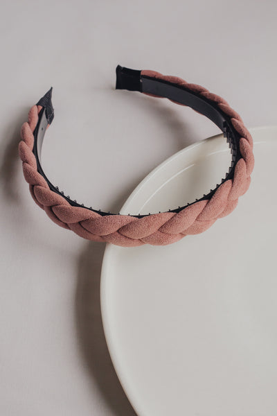 Braided Suede Alice Band