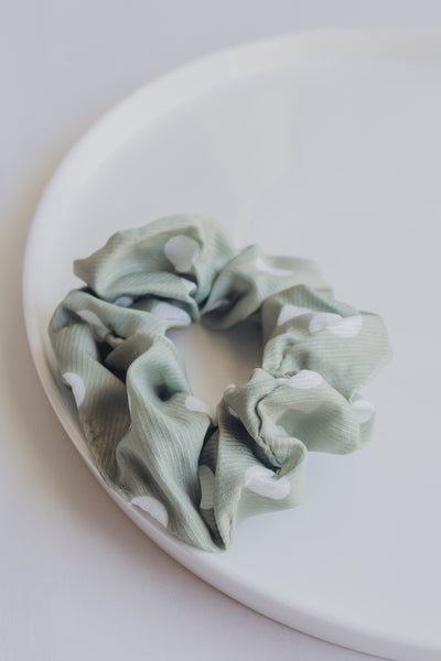 Large Polka Dot Scrunchies