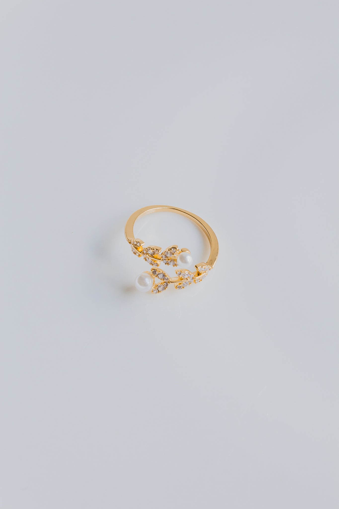 Floral Pearl Ring