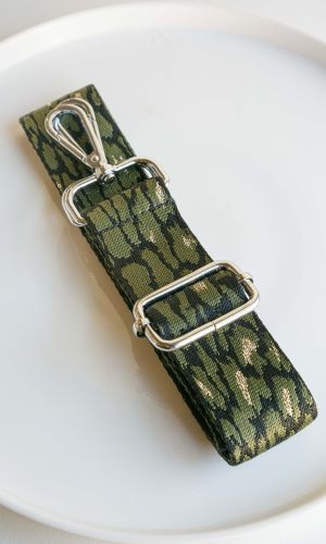 Khaki Green Handbag strap