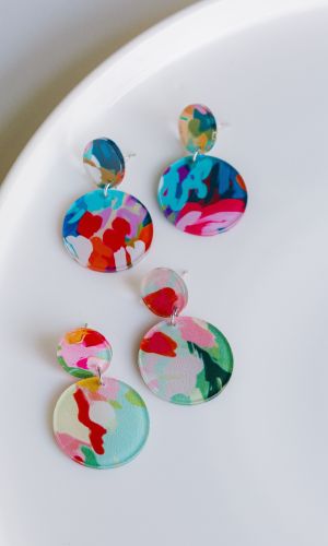 Perspex Earrings 2