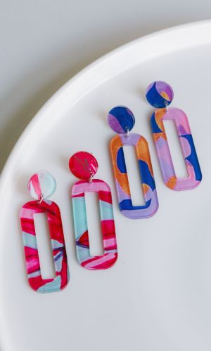 Perspex Earrings 3